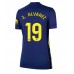 Maillot de foot Atletico Madrid Julian Alvarez #19 Extérieur vêtements Femmes 2025-26 Manches Courtes
